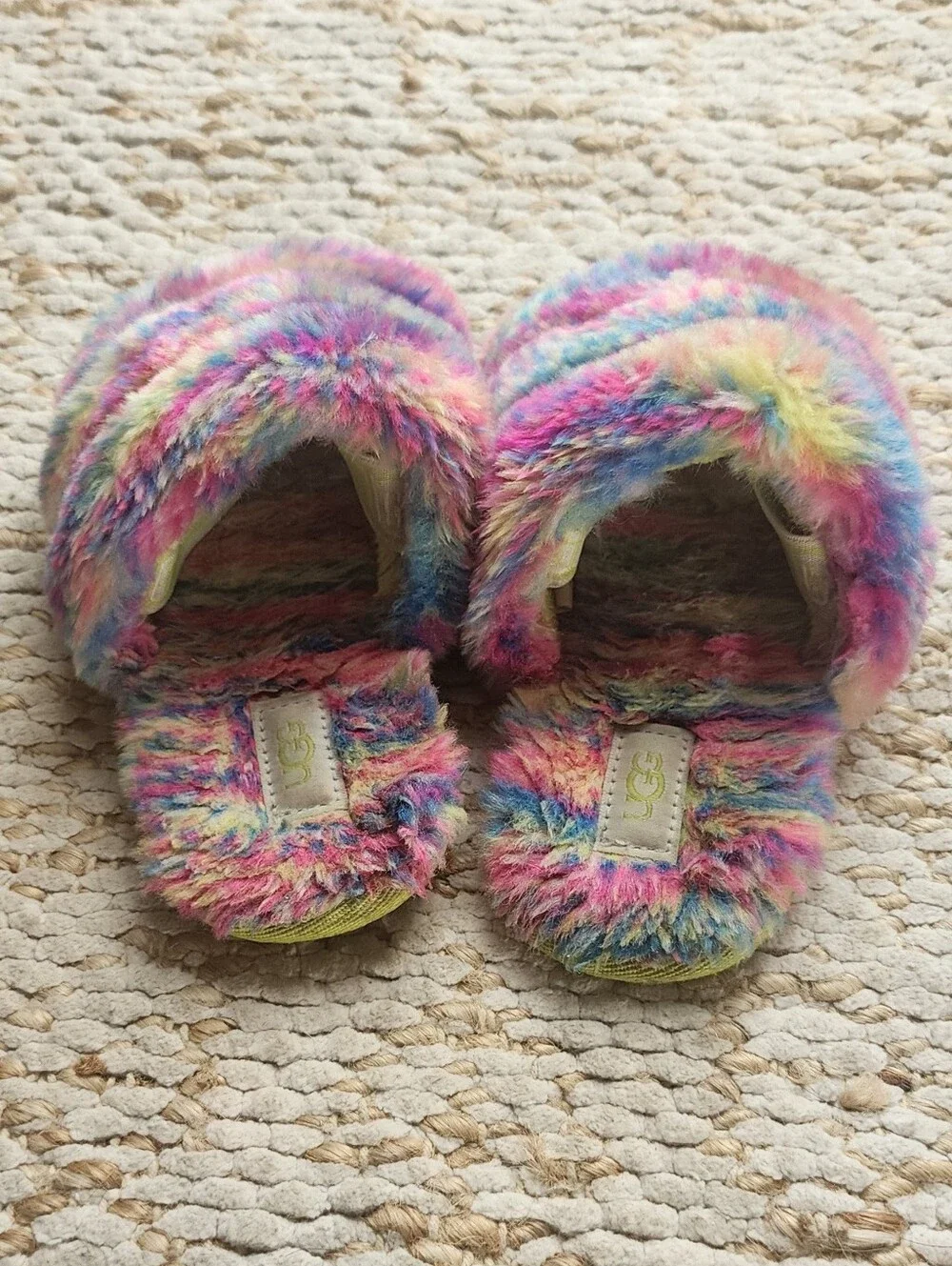 UGG Toddler's Furry Slippers
